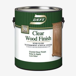 DEFT<sup>®</sup> Interior Clear Waterborne Acrylic Wood Finish