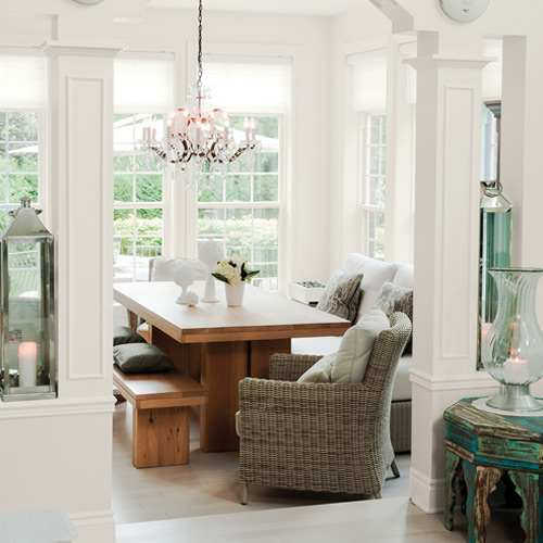 Silver Feather Dining Room Color Schemes